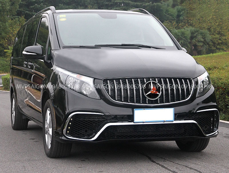 Nâng cấp body Kit Vito V250 V-class lên bản Triumph Maybach