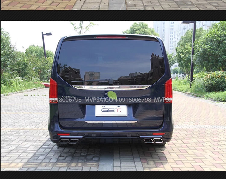 Nâng cấp body Kit Vito V250 V-class lên bản Triumph Maybach