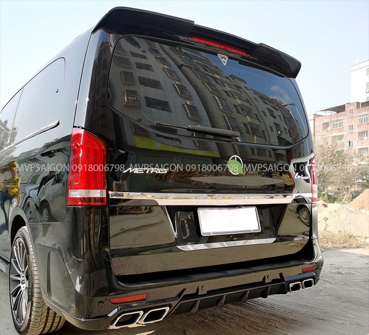 Nâng cấp body Kit Vito V250 V-class lên bản Triumph Maybach