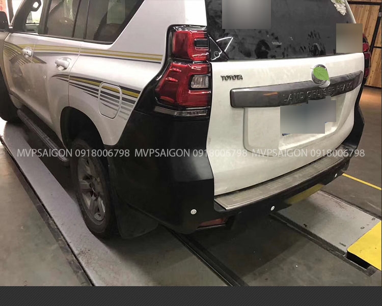 Nâng cấp body kit Toyota Prado 10~14 và 14~17 lên 2018