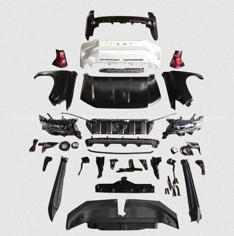 Nâng cấp body kit Toyota Prado 10~14 và 14~17 lên 2018