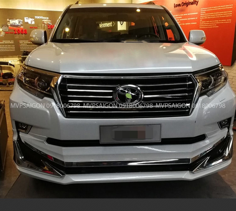 Nâng cấp body kit Toyota Prado 10~14 và 14~17 lên 2018