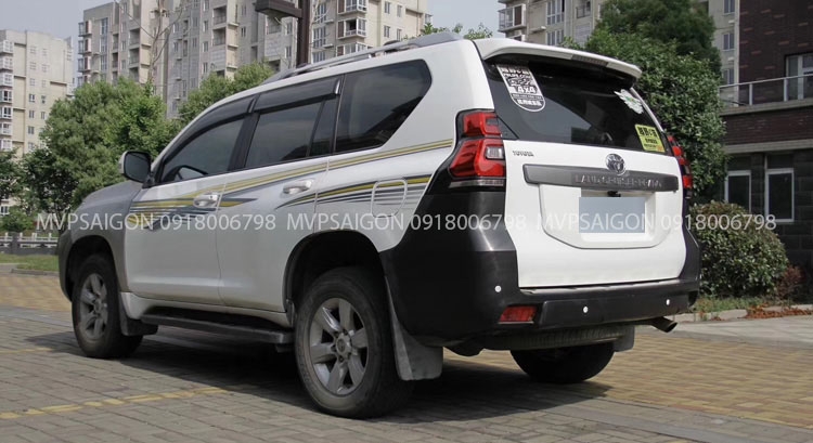 Nâng cấp body kit Toyota Prado 10~14 và 14~17 lên 2018