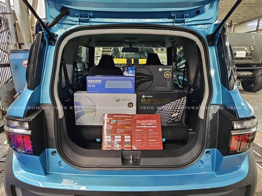 NÂNG CẤP ÂM THANH CHO VF3: GIẢI PHÁP TOÀN DIỆN TỪ FOCAL VÀ RAINBOW, ROCKPOWER