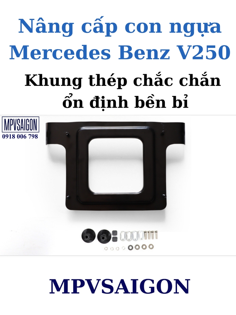 Con ngựa bệ tì tay Mercedes Benz V250 mẫu 2025