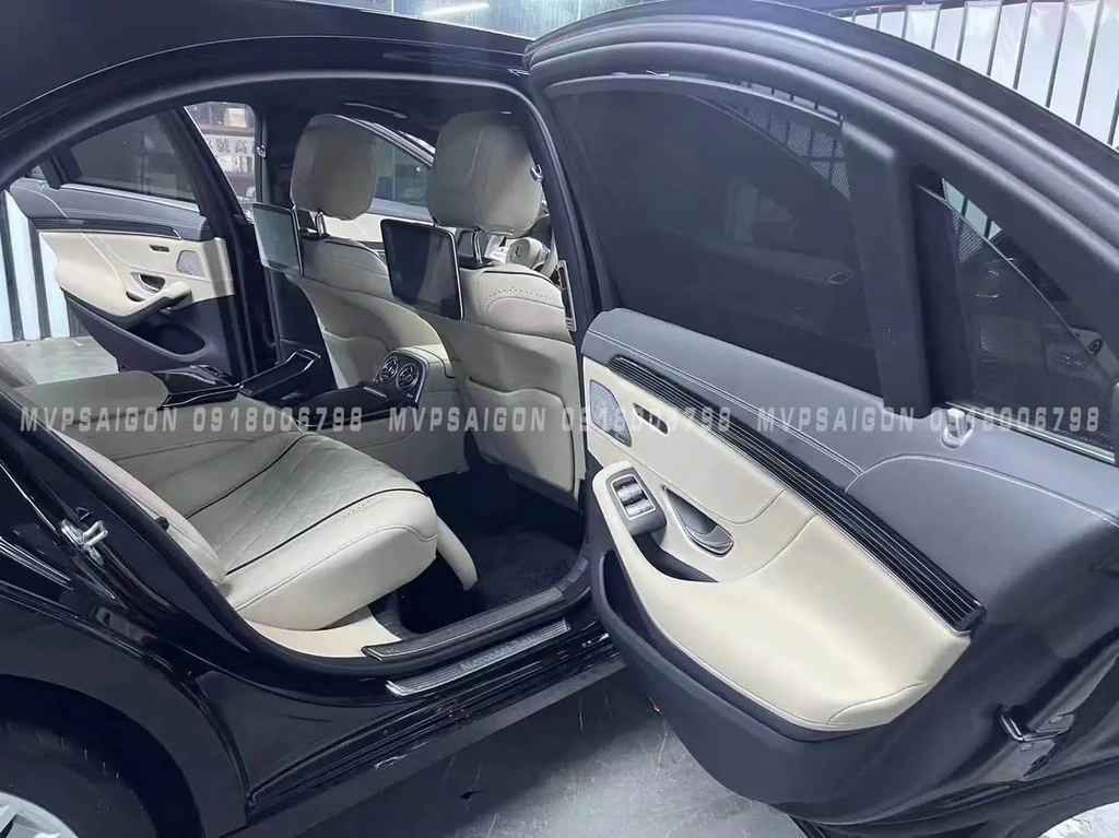 Nâng cấp con ngựa giữa Benz S400 S450 W222 5 chỗ thành 4 chỗ