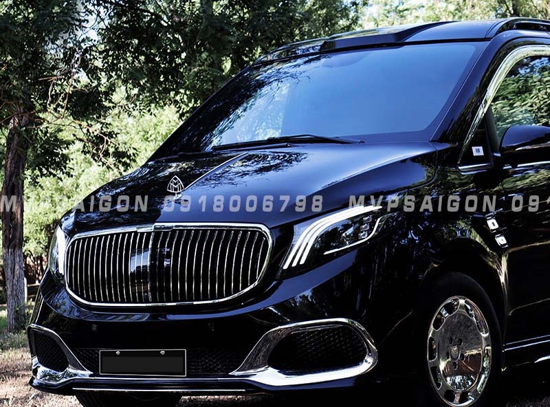 Nâng cấp đèn trước - headlight Mercedes Benz V250 2024 mẫu mới nhất