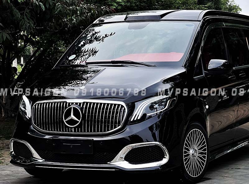 Nâng cấp đèn trước - headlight Mercedes Benz V250 2024 mẫu mới nhất