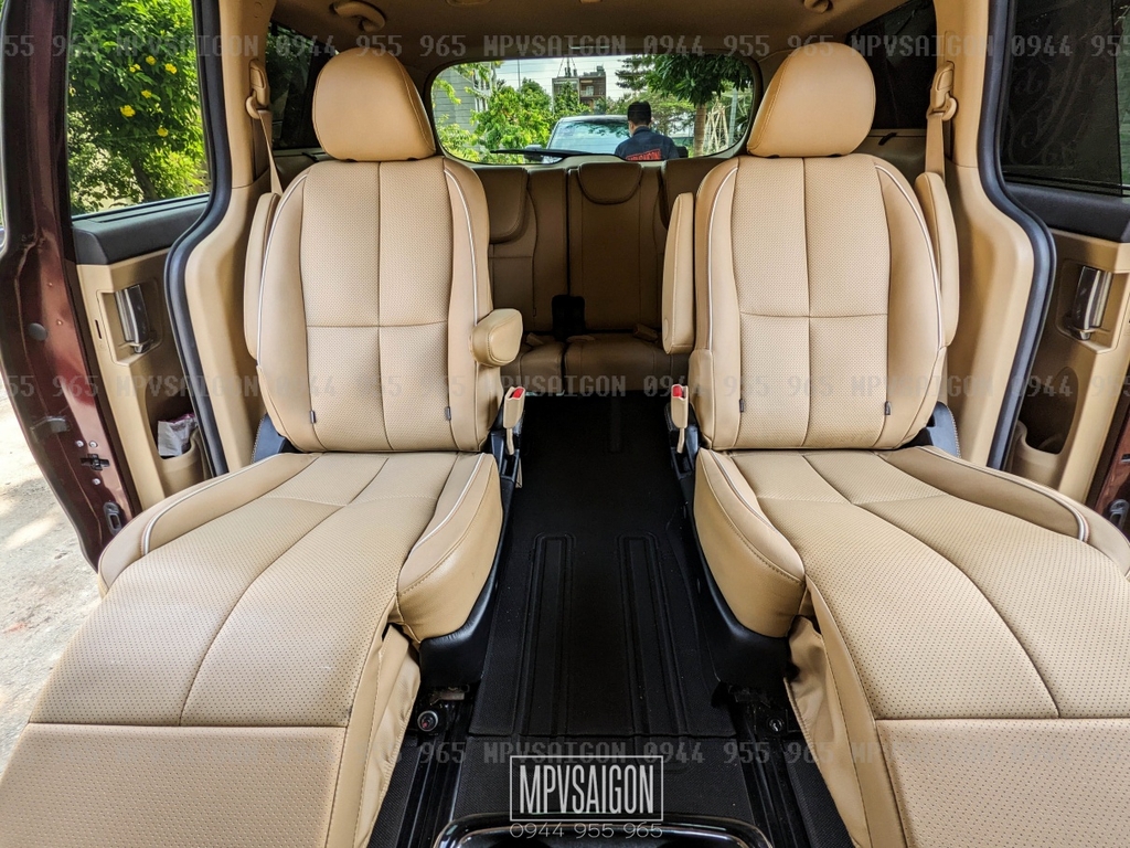 SEDONA nâng cấp ghế chỉnh điện matxa từ ghế zin nguyên bản