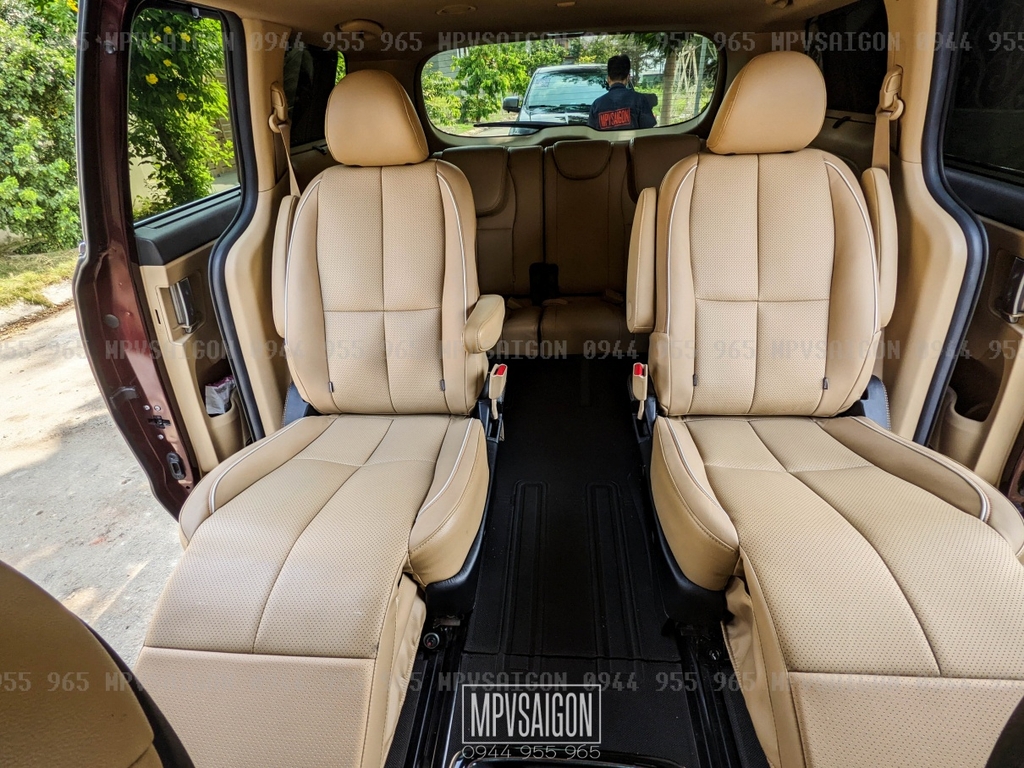 SEDONA nâng cấp ghế chỉnh điện matxa từ ghế zin nguyên bản