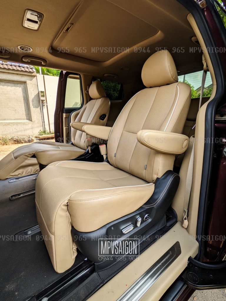 SEDONA nâng cấp ghế chỉnh điện matxa từ ghế zin nguyên bản