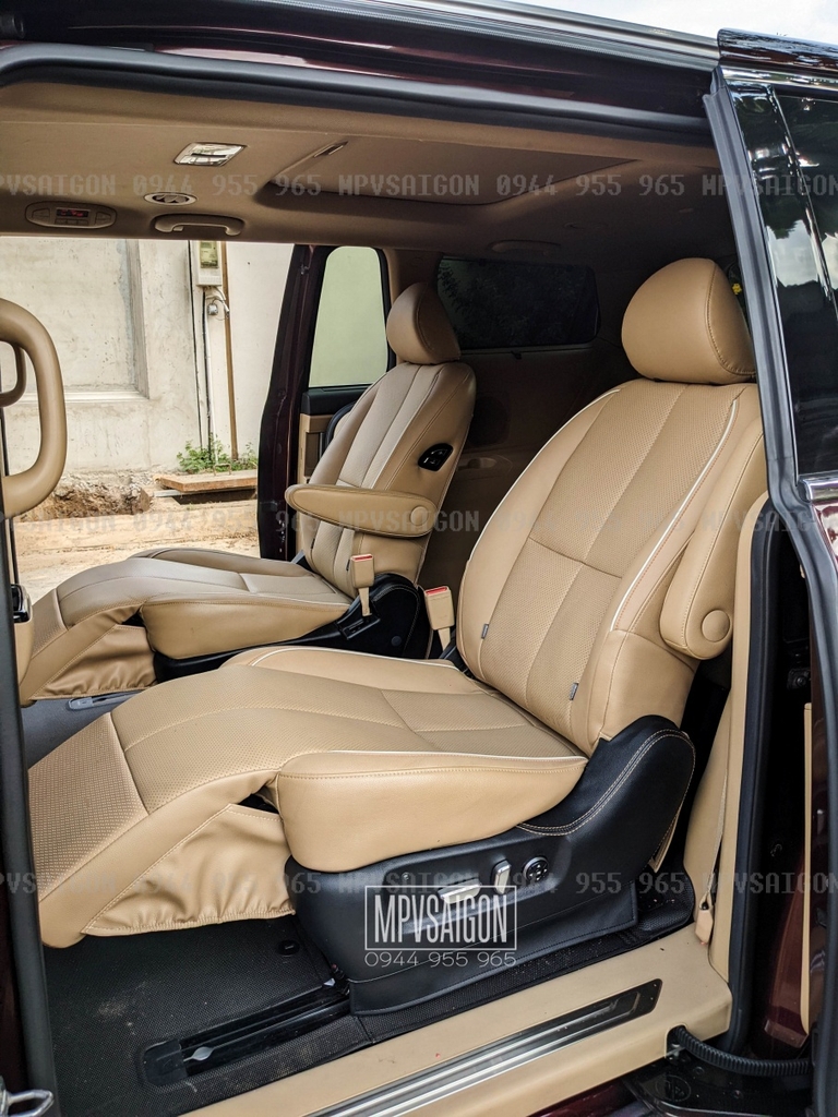 SEDONA nâng cấp ghế chỉnh điện matxa từ ghế zin nguyên bản