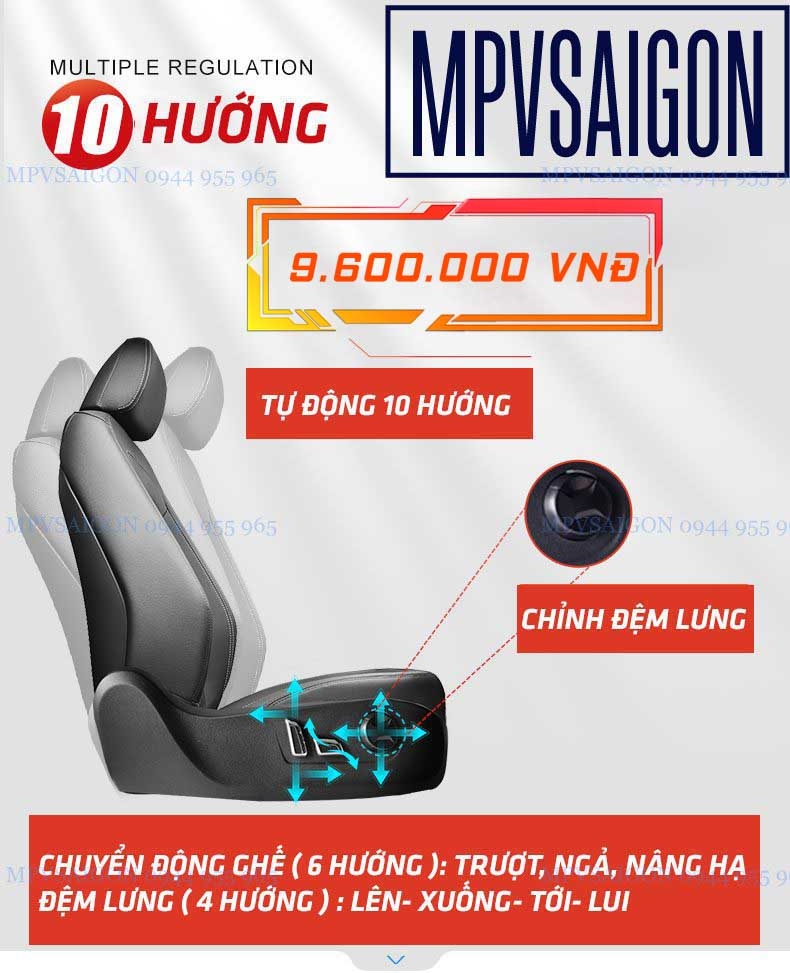 Độ ghế chỉnh điện xe ô tô- Giải pháp và báo giá chi tiết nhất