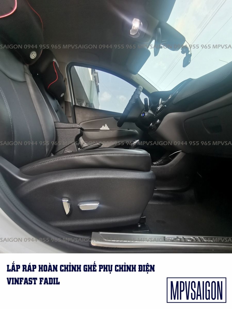 Nâng cấp ghế - độ ghế chỉnh điện Vinfast FADIL