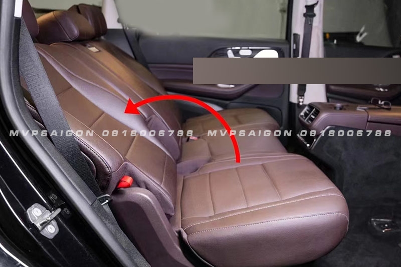 Nâng cấp ghế Mercedes Benz GLE GLS ngả lưng sâu hơn nguyên bản