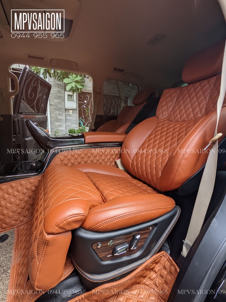 Nâng Cấp Ghế Limousine độ MBS Cao Cấp cho Lexus LX570- Quy trình chuẩn nhất