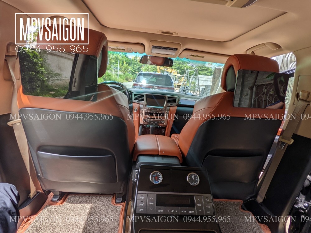 Nâng Cấp Ghế Limousine độ MBS Cao Cấp cho Lexus LX570- Quy trình chuẩn nhất