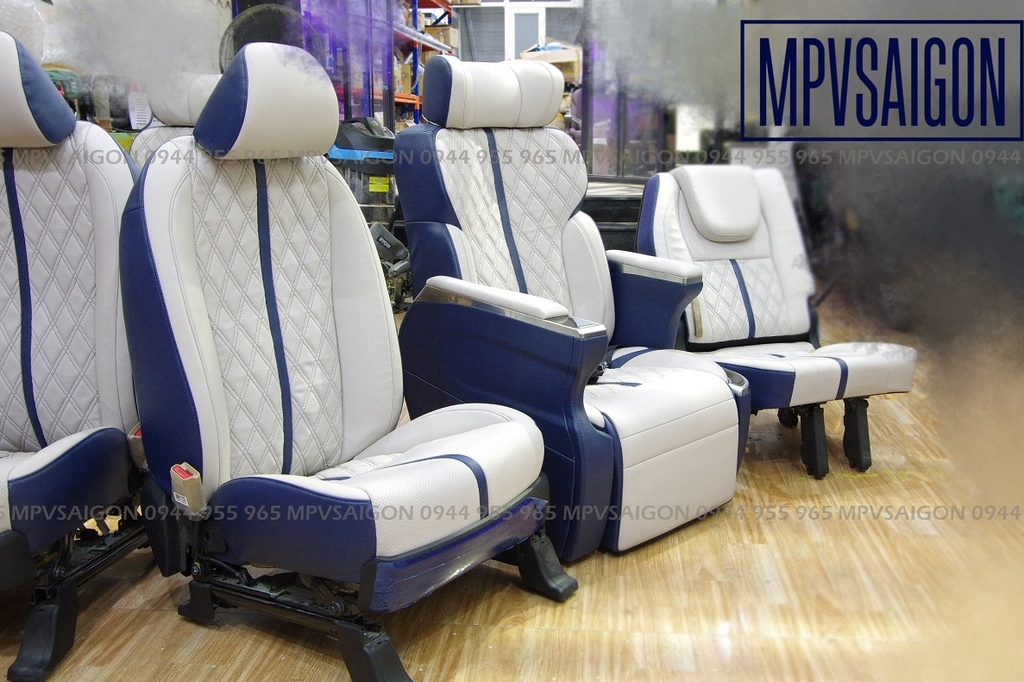 Nâng cấp ghế - độ ghế Limousine Kia Sedona