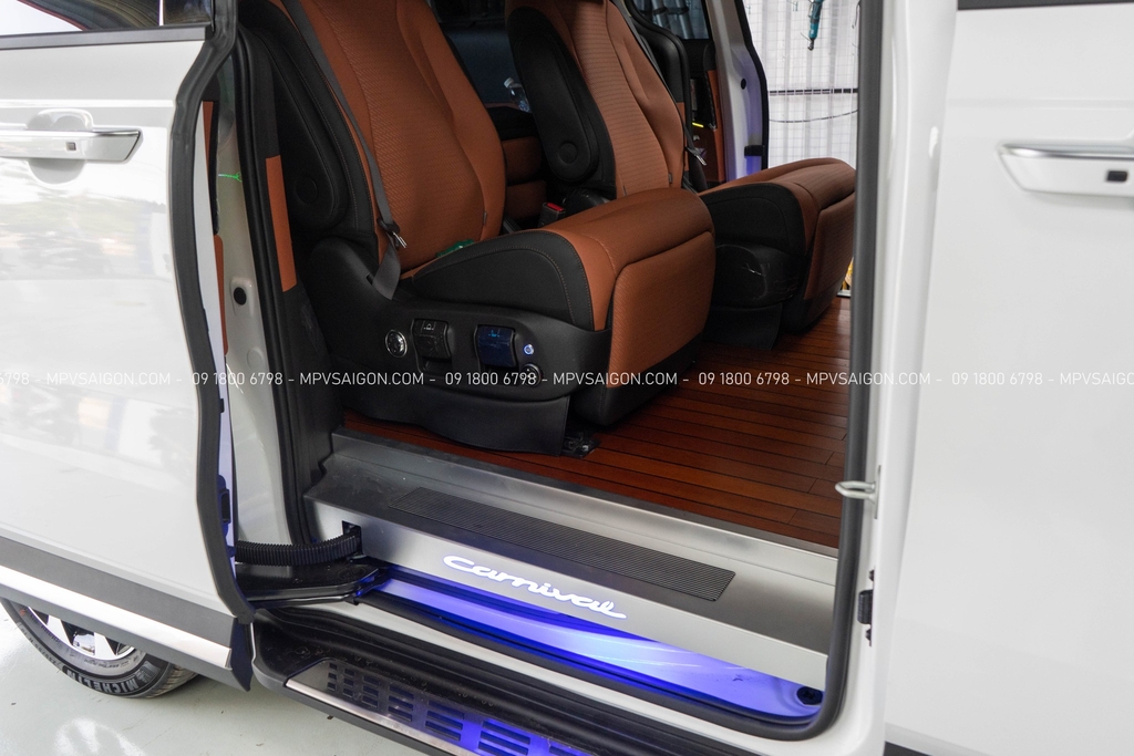 Nâng cấp chỉnh điện- trượt điện 4 hướng ghế Carnival 2025