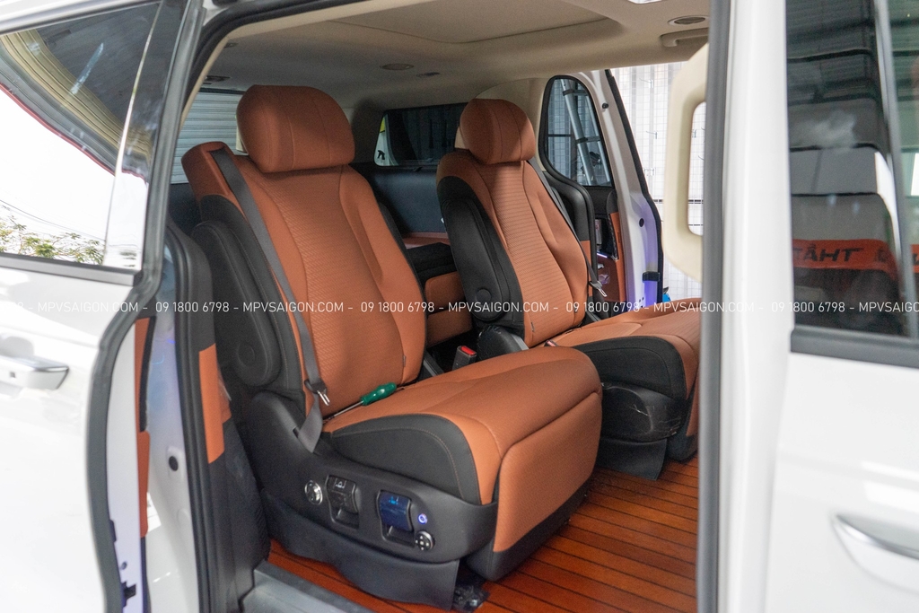 Nâng cấp chỉnh điện- trượt điện 4 hướng ghế Carnival 2025