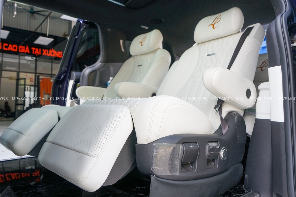 Nâng cấp chỉnh điện- trượt điện 4 hướng ghế Carnival 2025