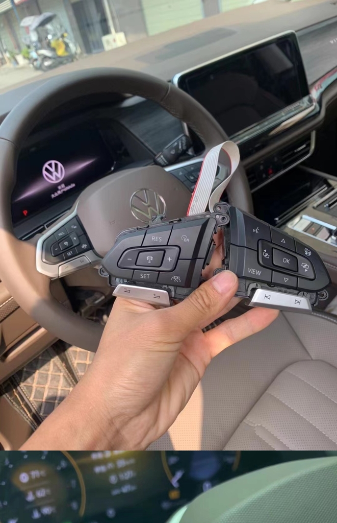 Nâng cấp options/ coding hệ thống giữ làn chủ động và hỗ trợ tự lái Volkswagen Viloran và Teramont