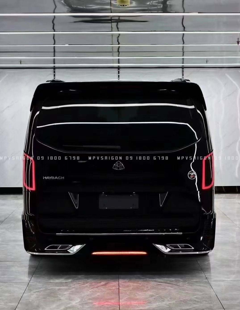 Nâng cấp hệ thống phuộc hơi nâng hạ tuỳ chỉnh Mercedes Benz V250: hướng dẫn chi tiết năm 2025