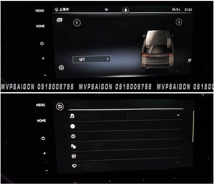 LED nội thất 22 chi tiết Symphony cho Volkswagen Viloran