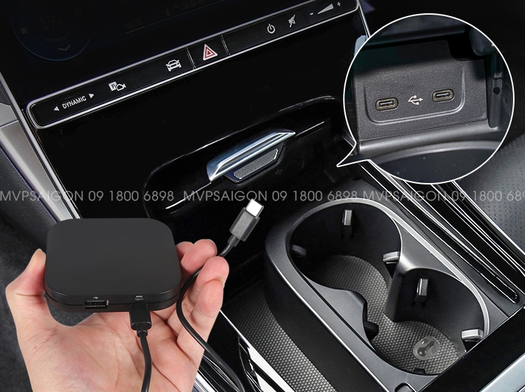 Nâng cấp màn hình Android Car Play Mercedes Benz C-class GLC 2022~2023 mới nhất 2026