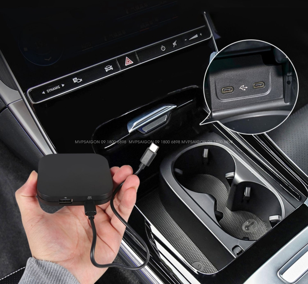 Nâng cấp màn hình Android Car Play Mercedes Benz C-class GLC 2022~2023 mới nhất 2026