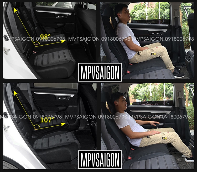 Nâng cấp ngả lưng ghế sâu hơn cho Honda CR-V