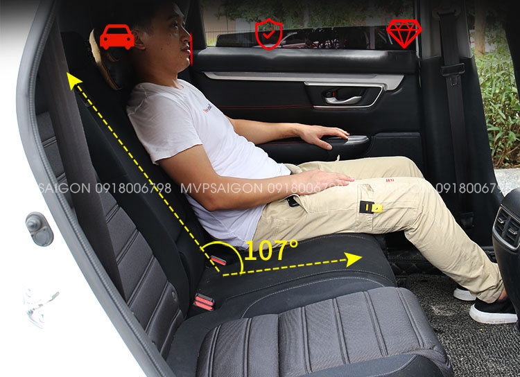 Nâng cấp ngả lưng ghế sâu hơn cho Honda CR-V