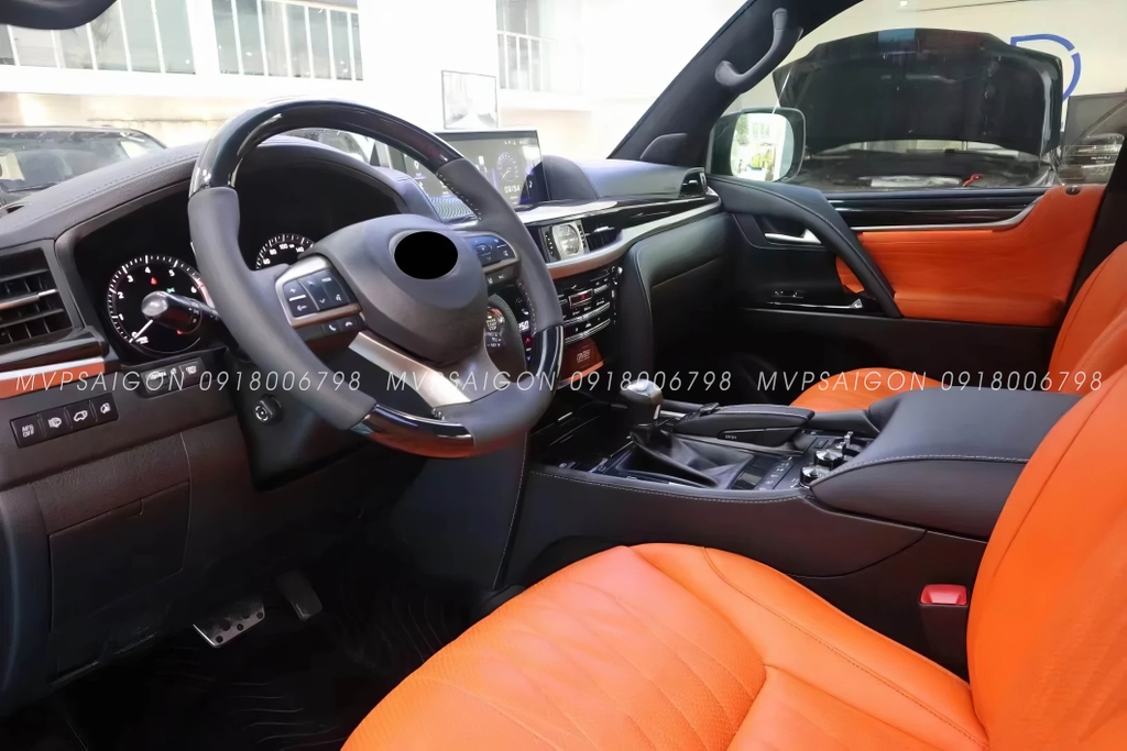 Nâng cấp nội thất Lexus LX570 2008~2015 thành 2025