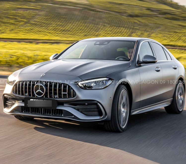 Nâng cấp tay nắm cửa Keyless go Mercedes Benz C Class GLC C200 C300 đời 2022-2023