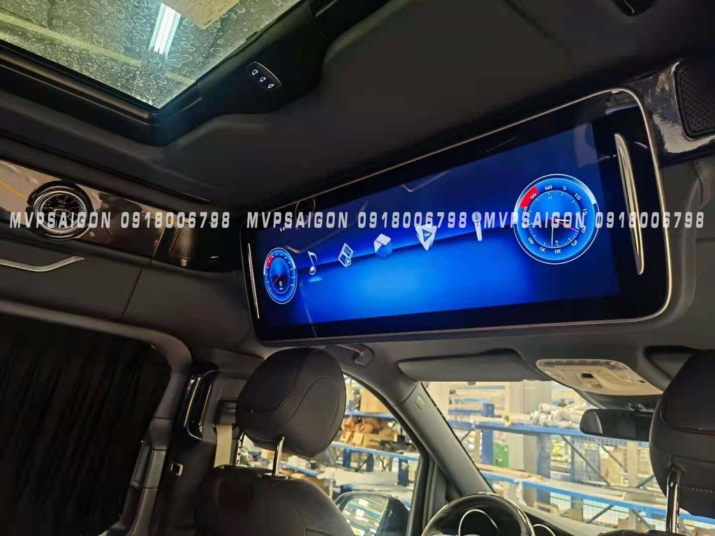 Nâng cấp Toyota Alphard bản thương gia 4 chỗ có vách ngăn