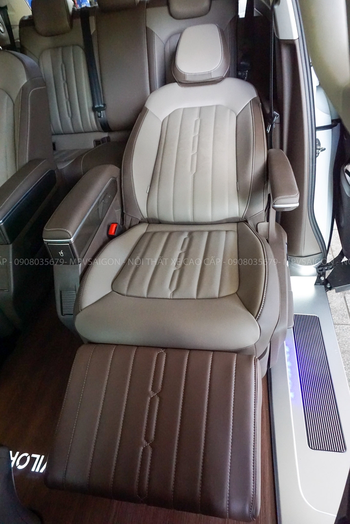 Độ nâng chân chỉnh điện ghế Viloran Premium