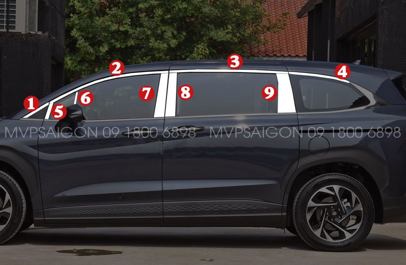 Nẹp chân kiếng Hyundai Custin