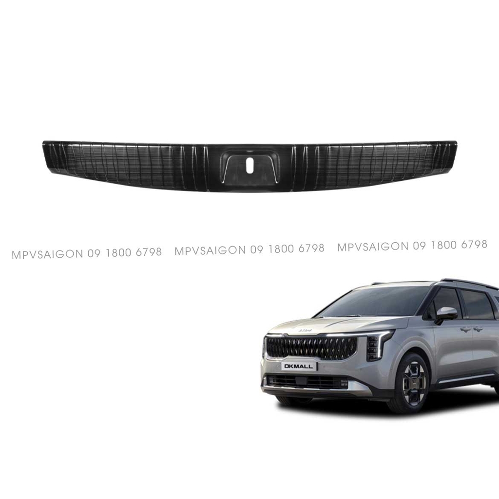 Ốp chống trầy bậc lên xuống Kia Canrival 2024