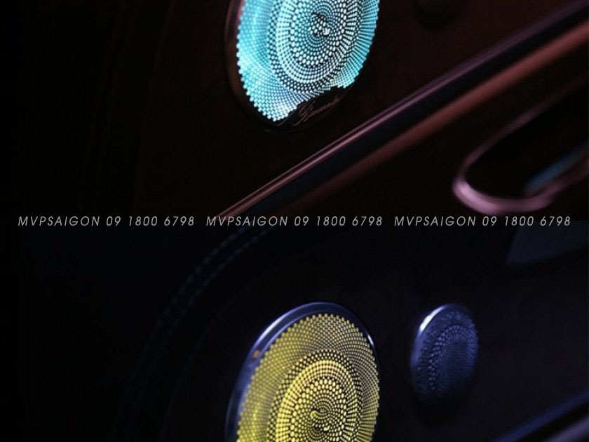 Ốp Loa Burmester Led 64 Màu Cho Xe Mercedes-Benz C-Class, GLC-Class, E-Class