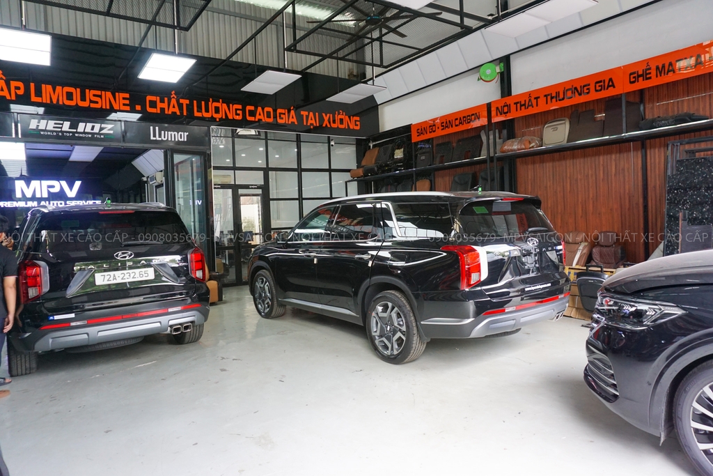 Cách âm chống ồn Hyundai Palisade bằng vật liệu cách âm DrArtex