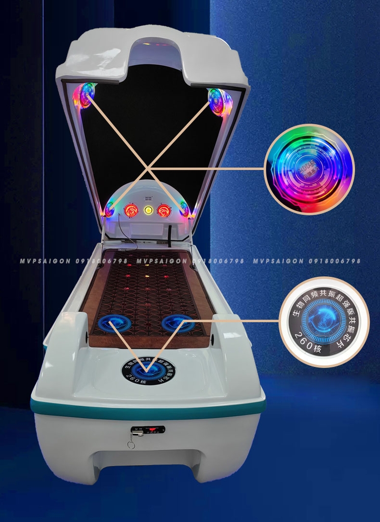 Phi thuyền tắm trắng trị liệu bằng cộng hưởng sinh học