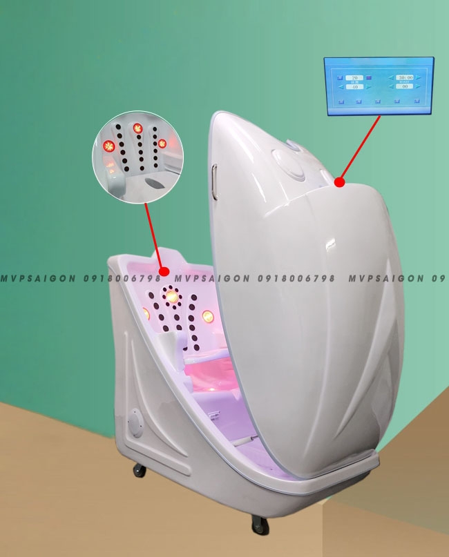 Phi thuyền tắm trắng trị liệu dạng ngồi cao cấp