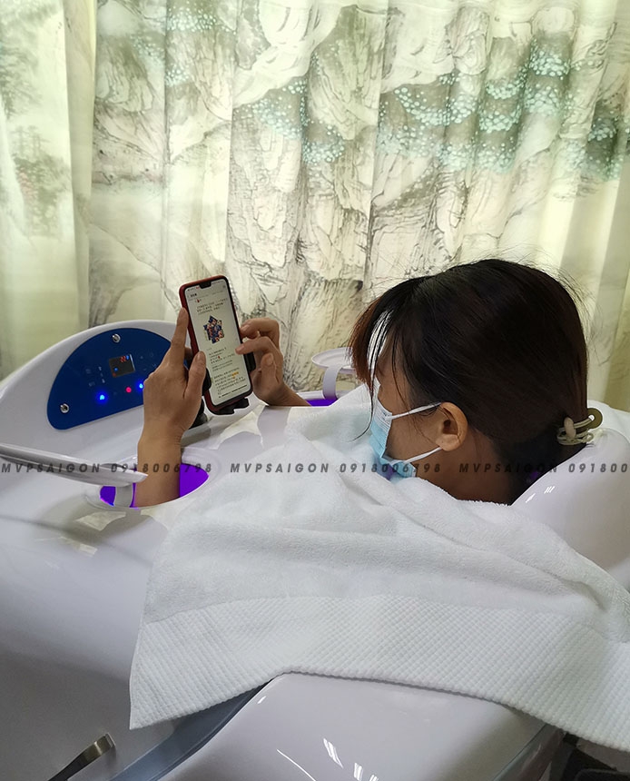 Phi thuyền tắm trắng trị liệu dạng ngồi cao cấp