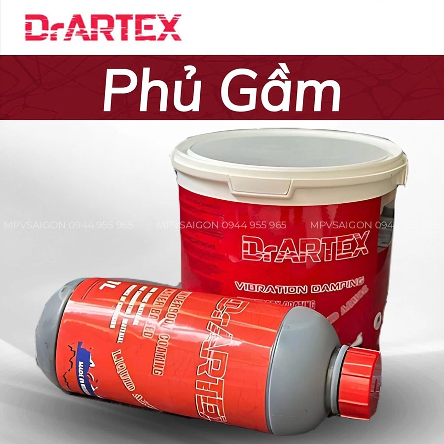 PHỦ GẦM CÁCH ÂM - CHỐNG GỈ SÉT DR. ARTEX