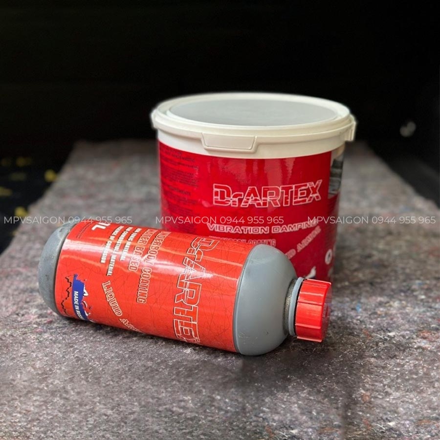 PHỦ GẦM CÁCH ÂM - CHỐNG GỈ SÉT DR. ARTEX