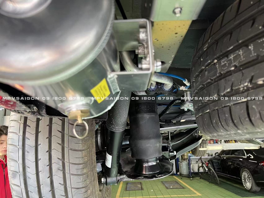 Phuộc hơi Gliderite dành cho Mercedes Benz V250: giải pháp tối ưu- êm ái vượt trội