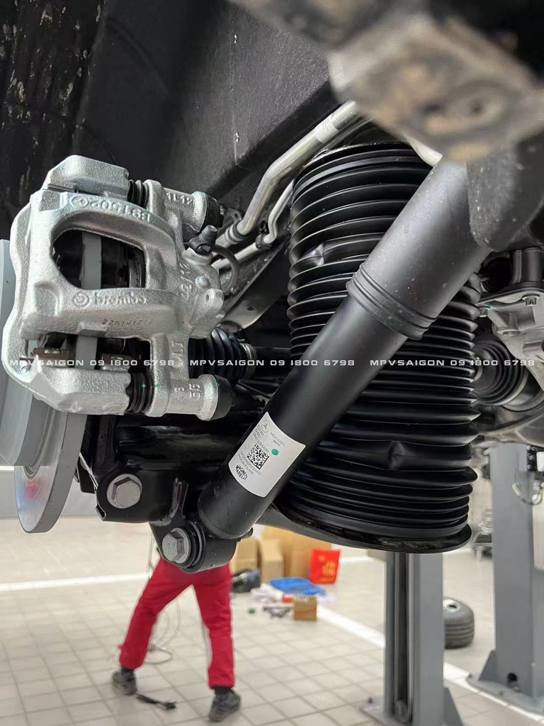 Phuộc hơi Gliderite dành cho Mercedes Benz V250: giải pháp tối ưu- êm ái vượt trội