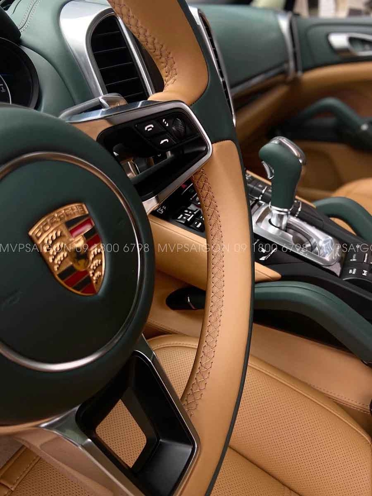 Porsche Cayenne bọc da Nappa nhập Ý