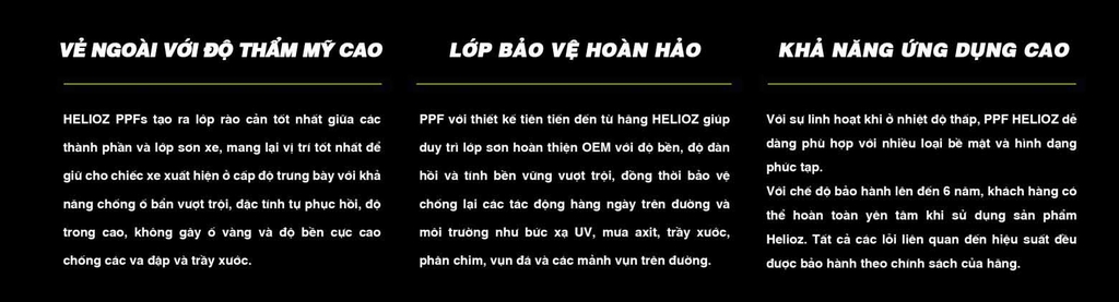 Thi công PPF chống xước Helioz tại MPVSAIGON: Báo giá mới nhất 2024