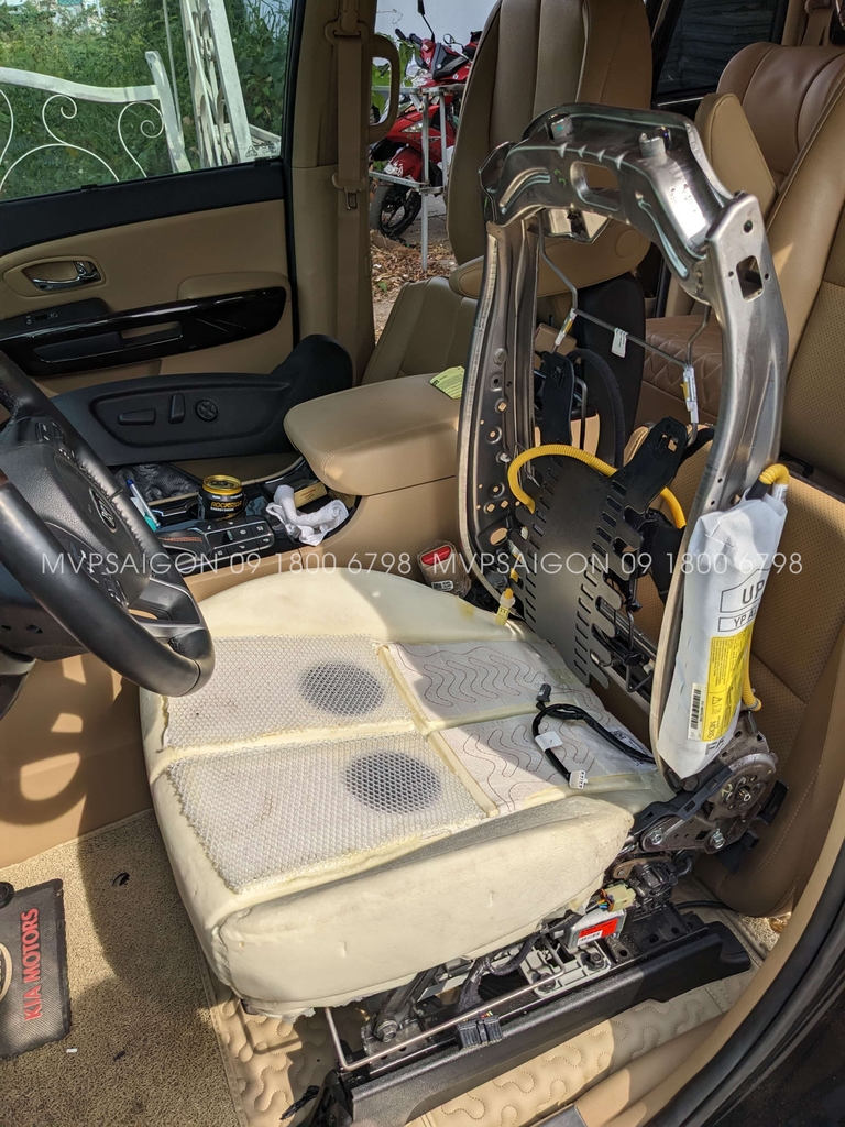 Nâng cấp quạt gió làm mát ghế KIA SEDONA